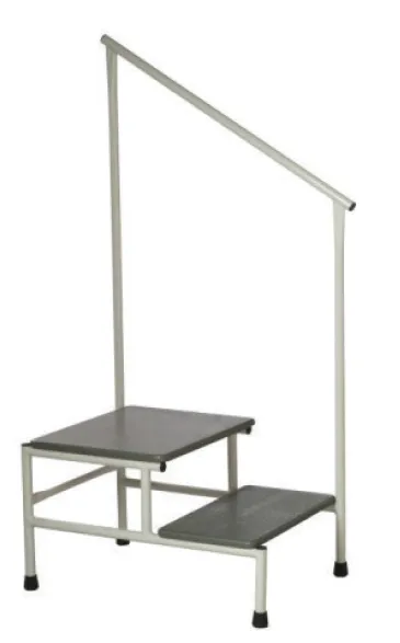 Access 2 Step Stool with Hand Rail