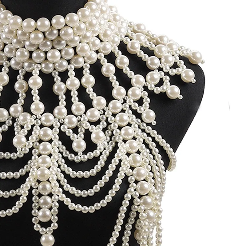 Ageless Pearl Beaded Body Jewelry