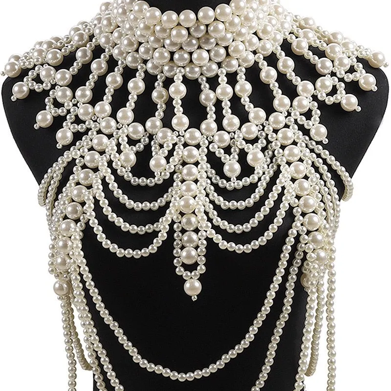 Ageless Pearl Beaded Body Jewelry