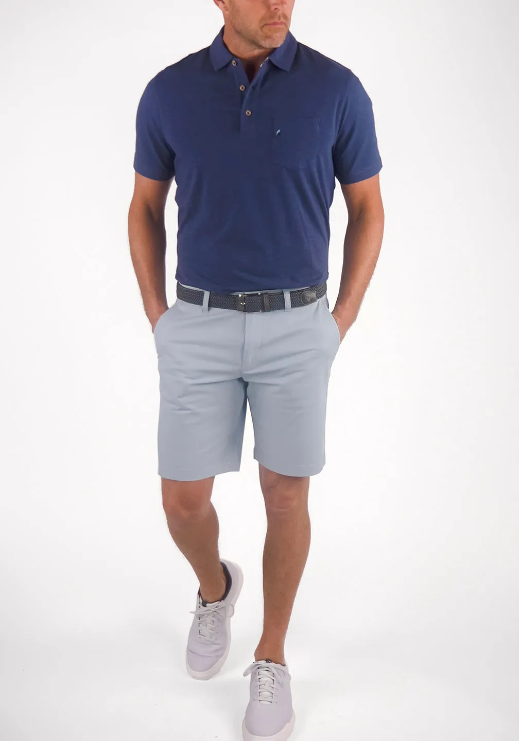 Airotec® Regular Fit 9" Cotton/Nylon Walking Short