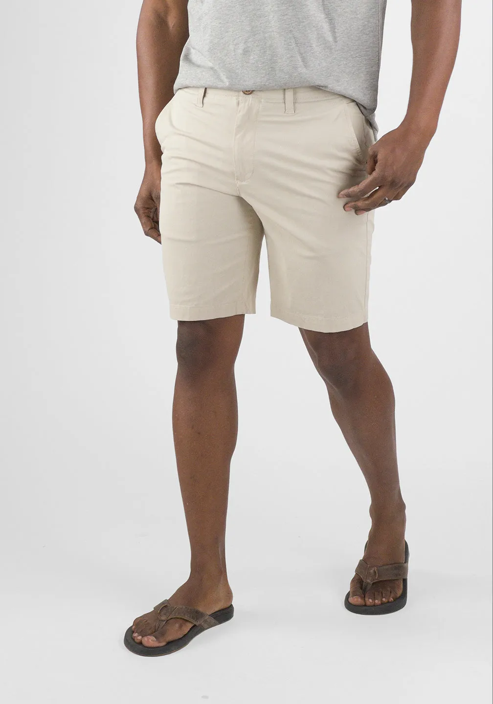 Airotec® Regular Fit 9" Cotton/Nylon Walking Short