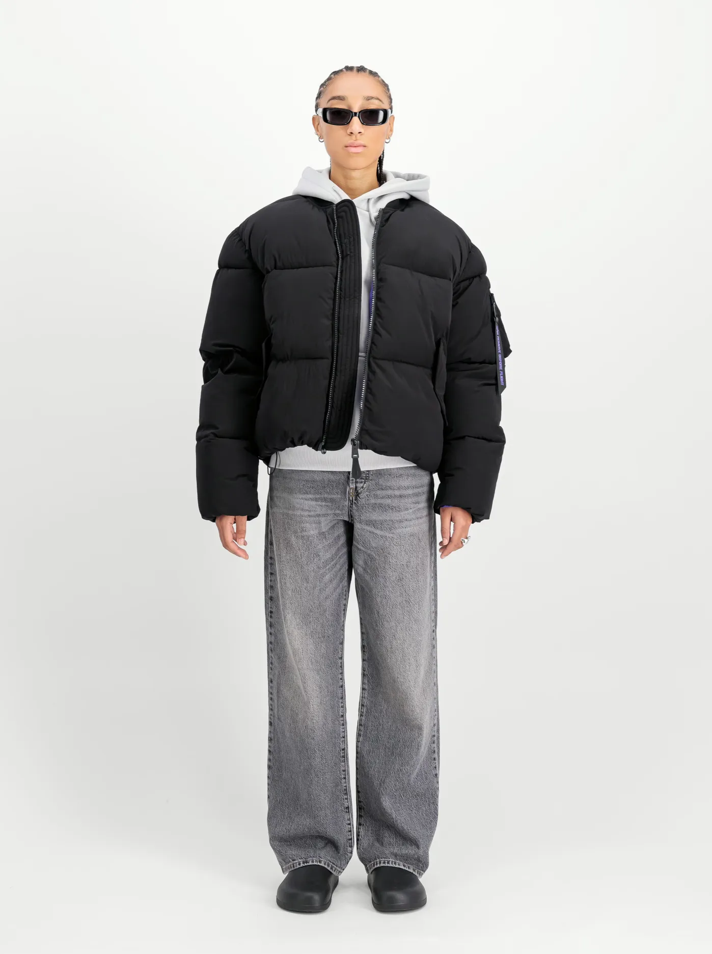 Alpha Industries MA-1 Puffer UV - Black
