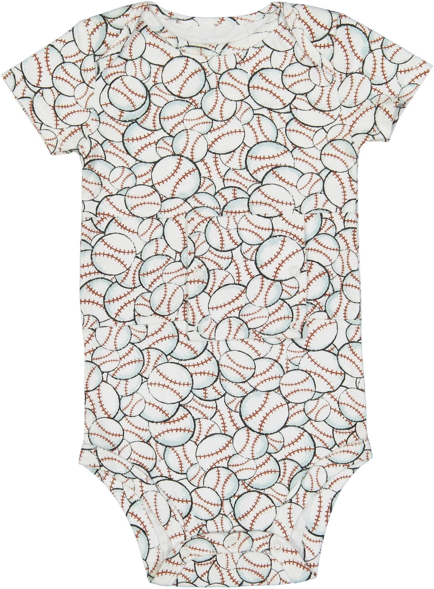 Ballpark Feeding Tube Onesie