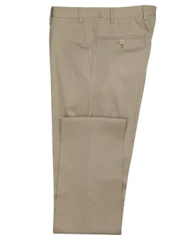 Beige Cotton Pants