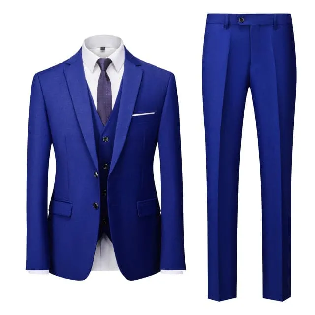 BRADLEY VIP SUITS Men's Fashion Formal Business & Special Events Wear 3 Piece (Jacket   Pants   Vest) 2 Buttons Yellow Suit Set
