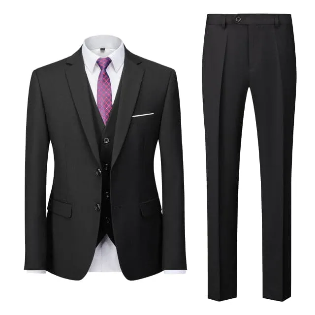 BRADLEY VIP SUITS Men's Fashion Formal Business & Special Events Wear 3 Piece (Jacket   Pants   Vest) 2 Buttons Yellow Suit Set