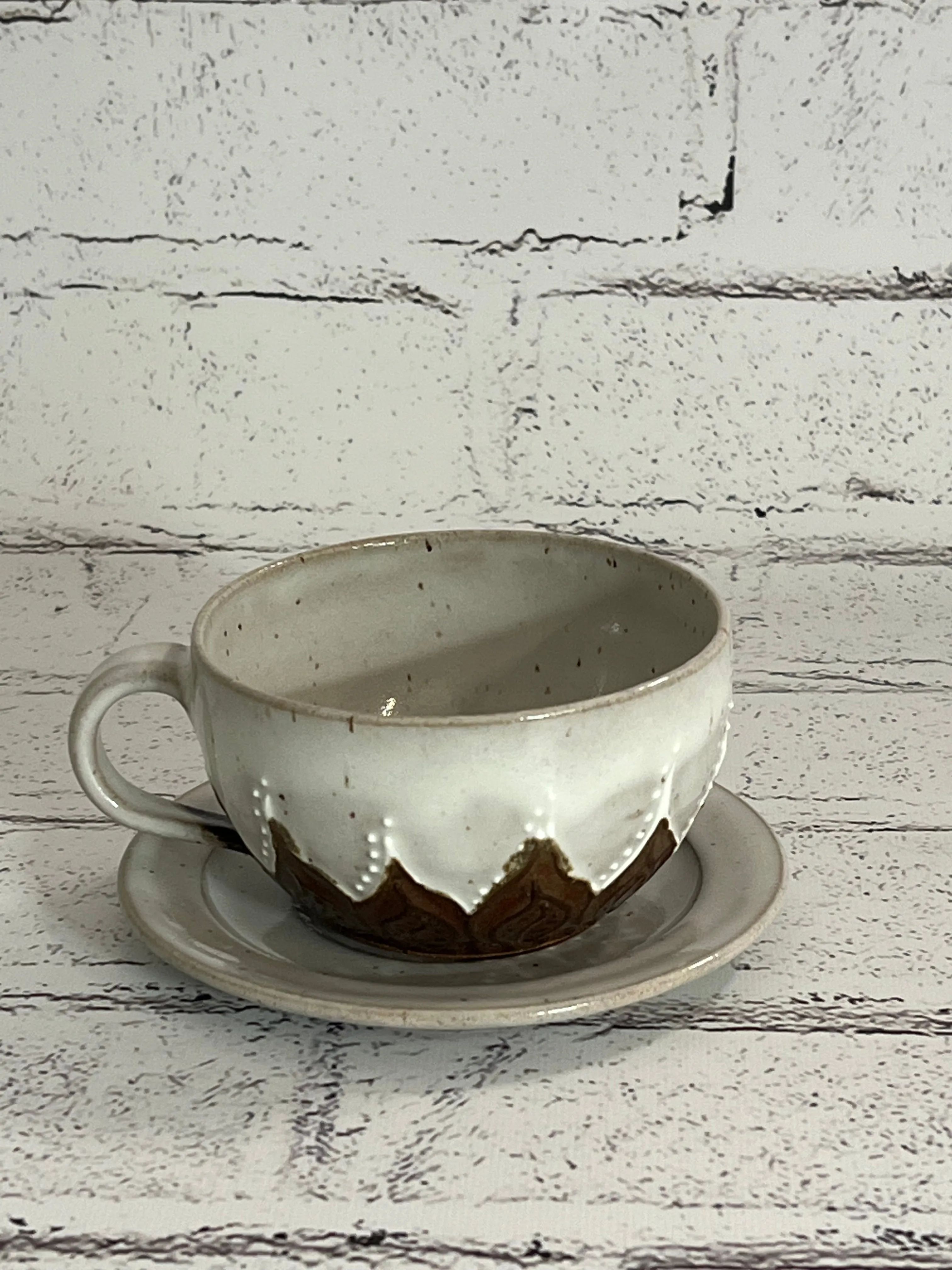 Cappuccino Cup and Saucer