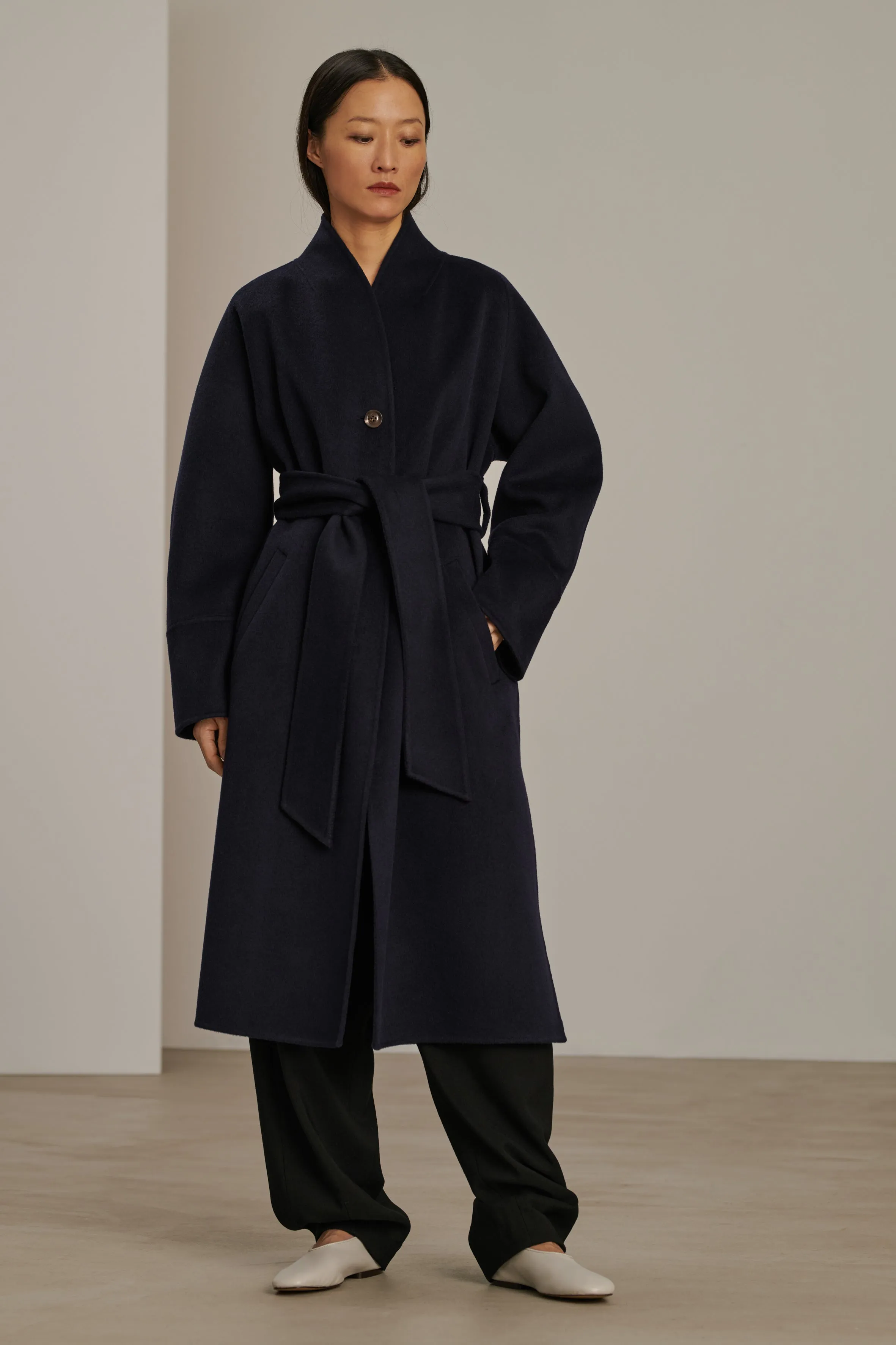 CESAR NAVY COAT