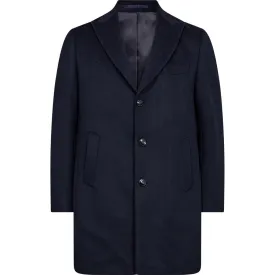 Cooper Wool & Mohair Coat - NAV Navy