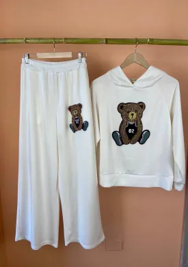 Cotton Sporty Teddy Bear Pants