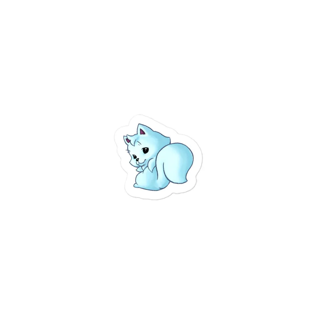 Coy Fox Sticker
