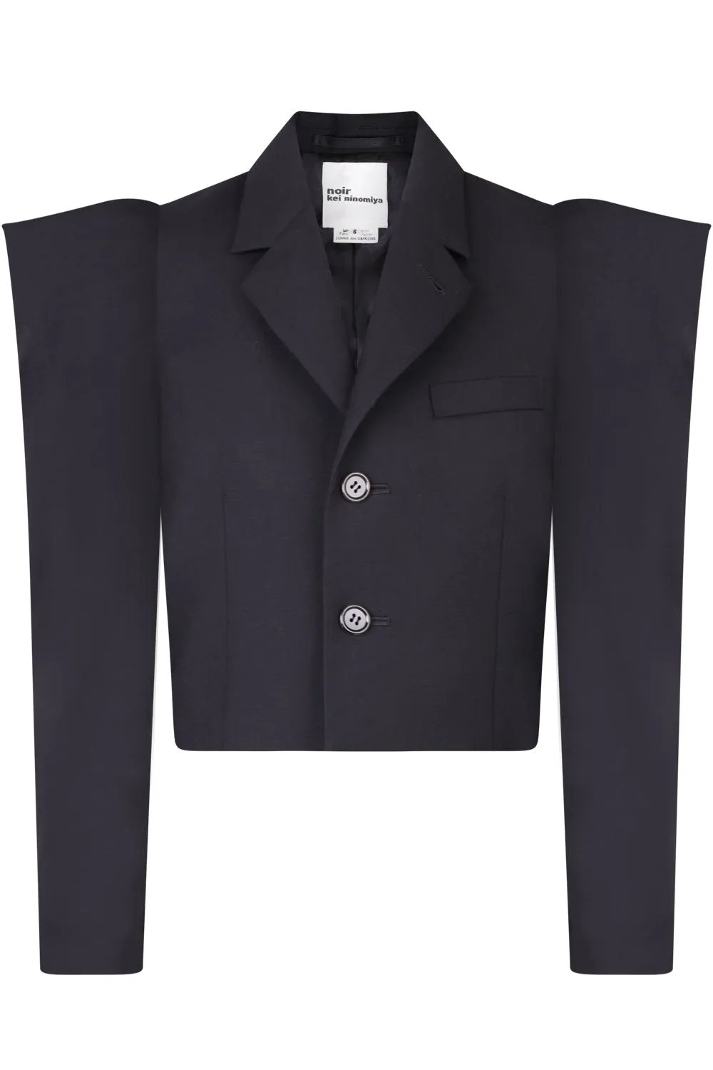 CROPPED JACKET | BLACK