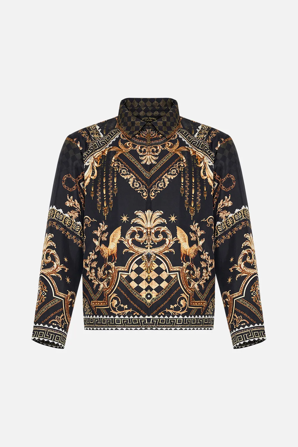 CROPPED ZIP THROUGH JACKET DUOMO DYNASTY