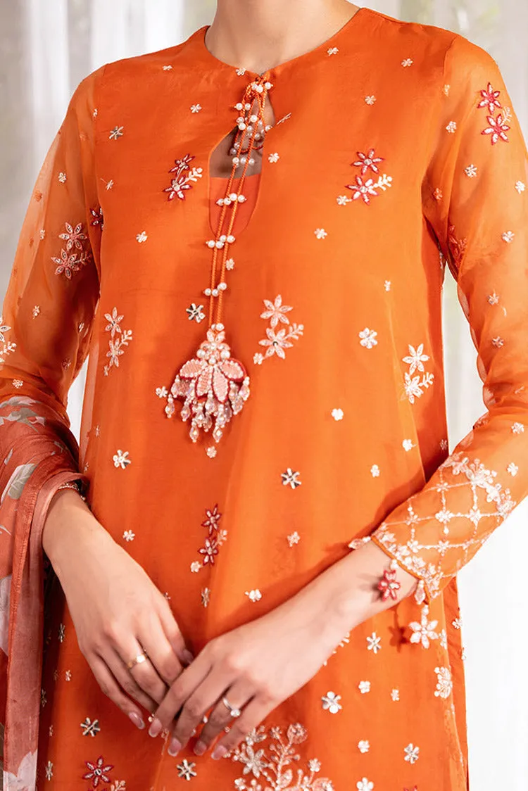 Cross Stitch - Luxe Atelier Unstitched Collection - Apricot Dusk