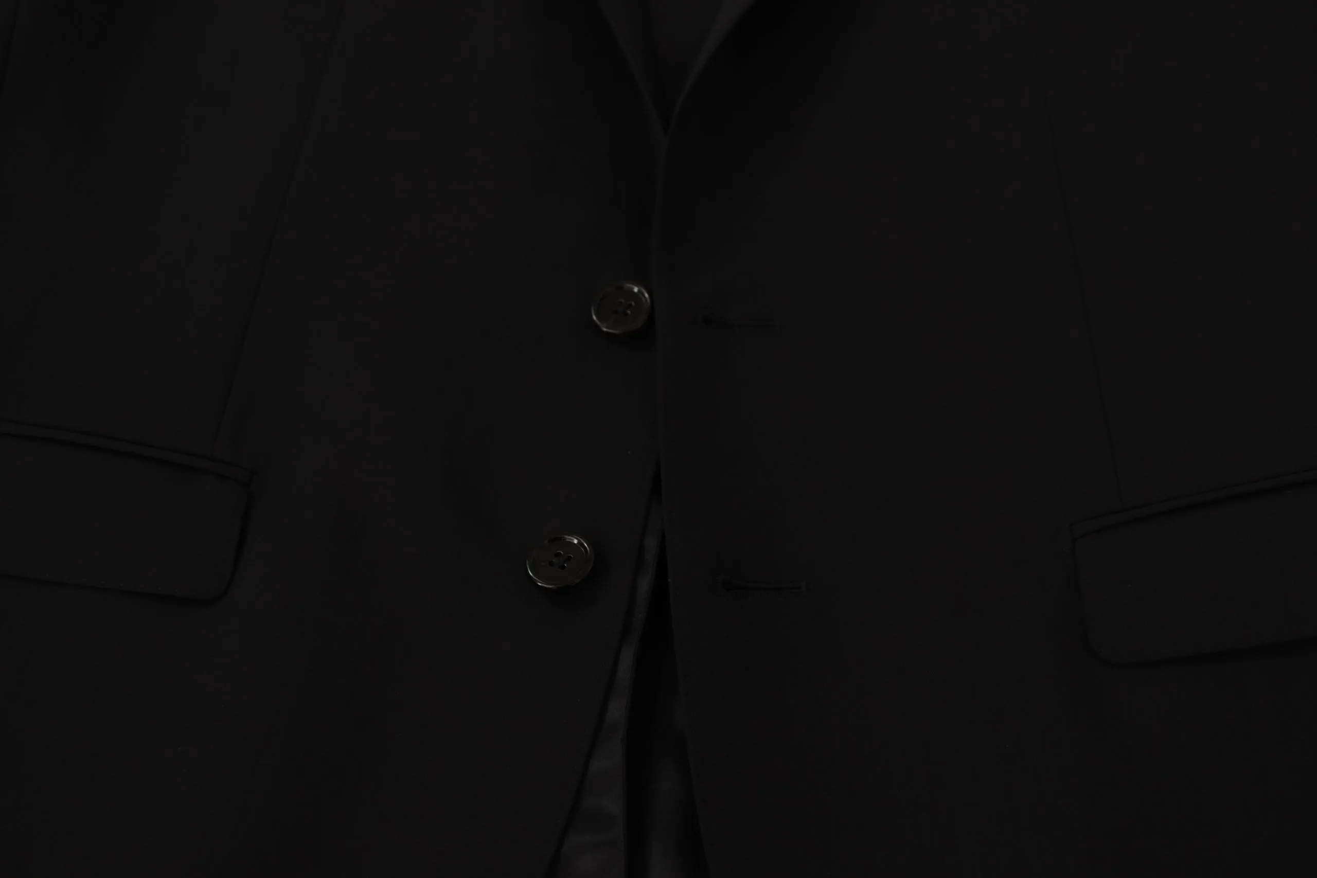 Dolce & Gabbana Elegant Slim Fit Black Blazer Jacket