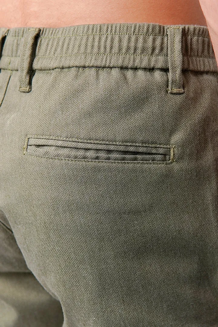 Driver Pants - Olive Green