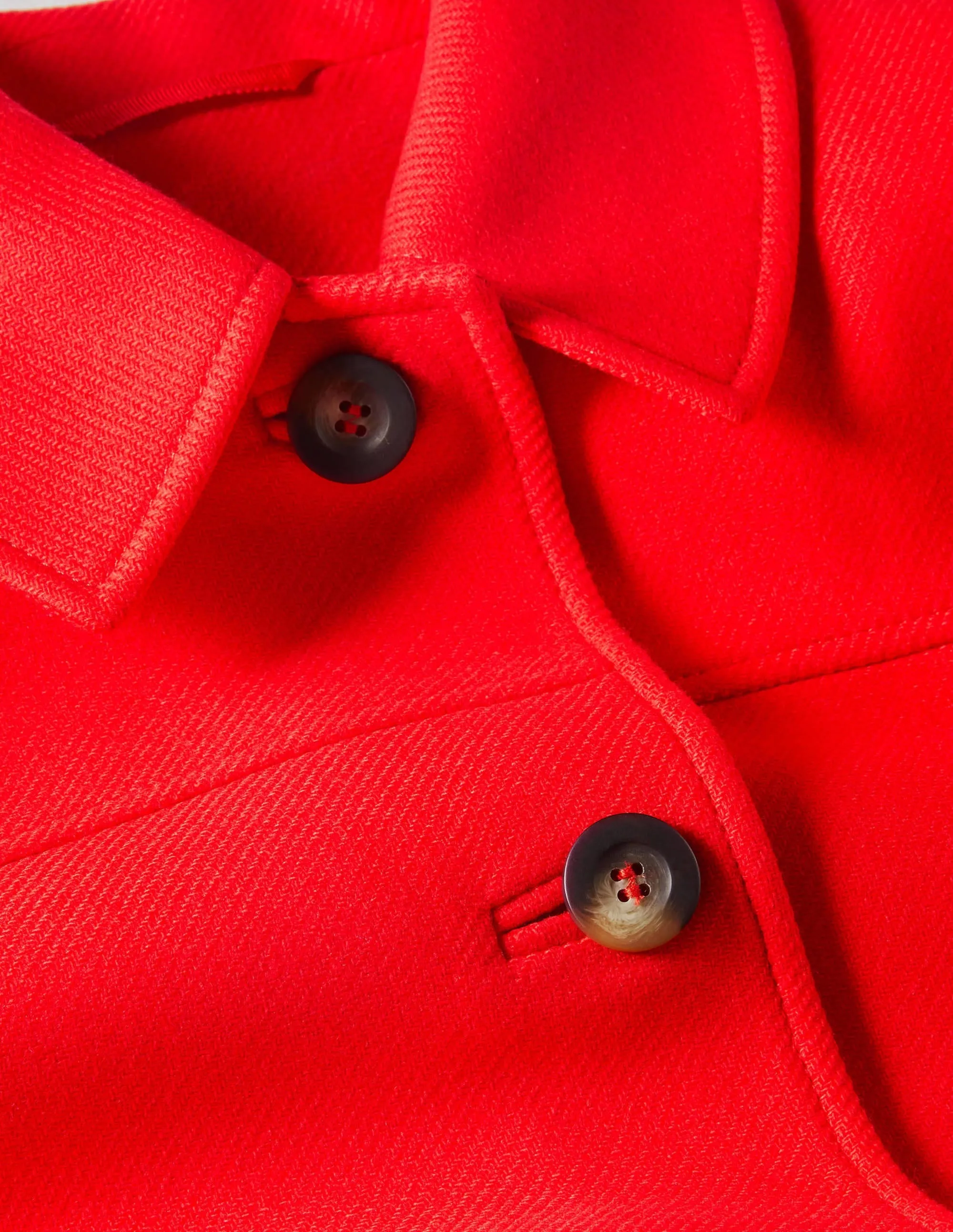 Durham Wool Blend Coat-Poppadew