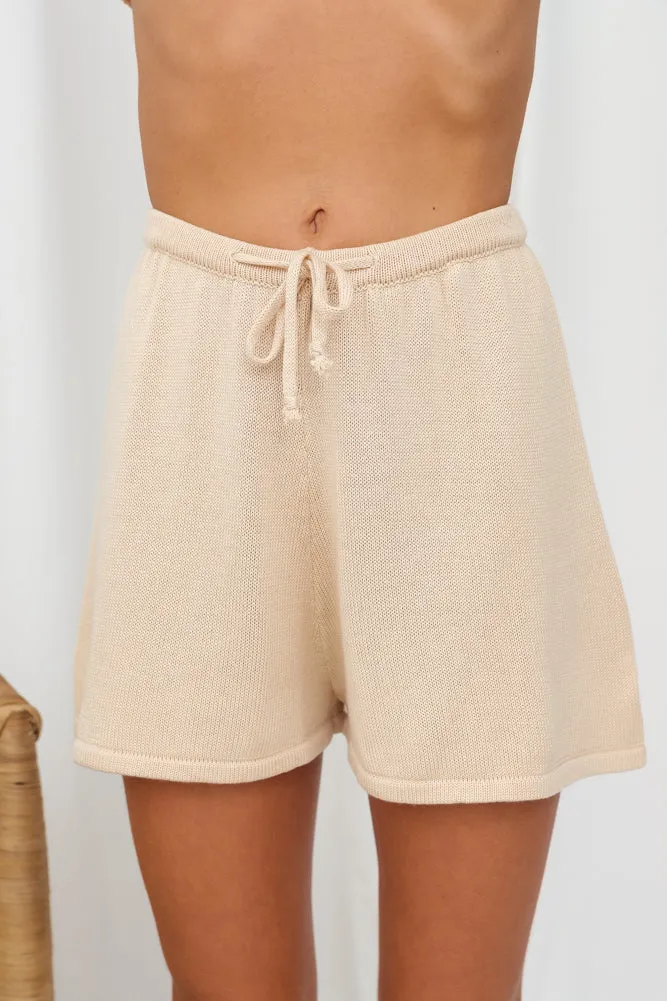 Flight Mode Shorts Beige