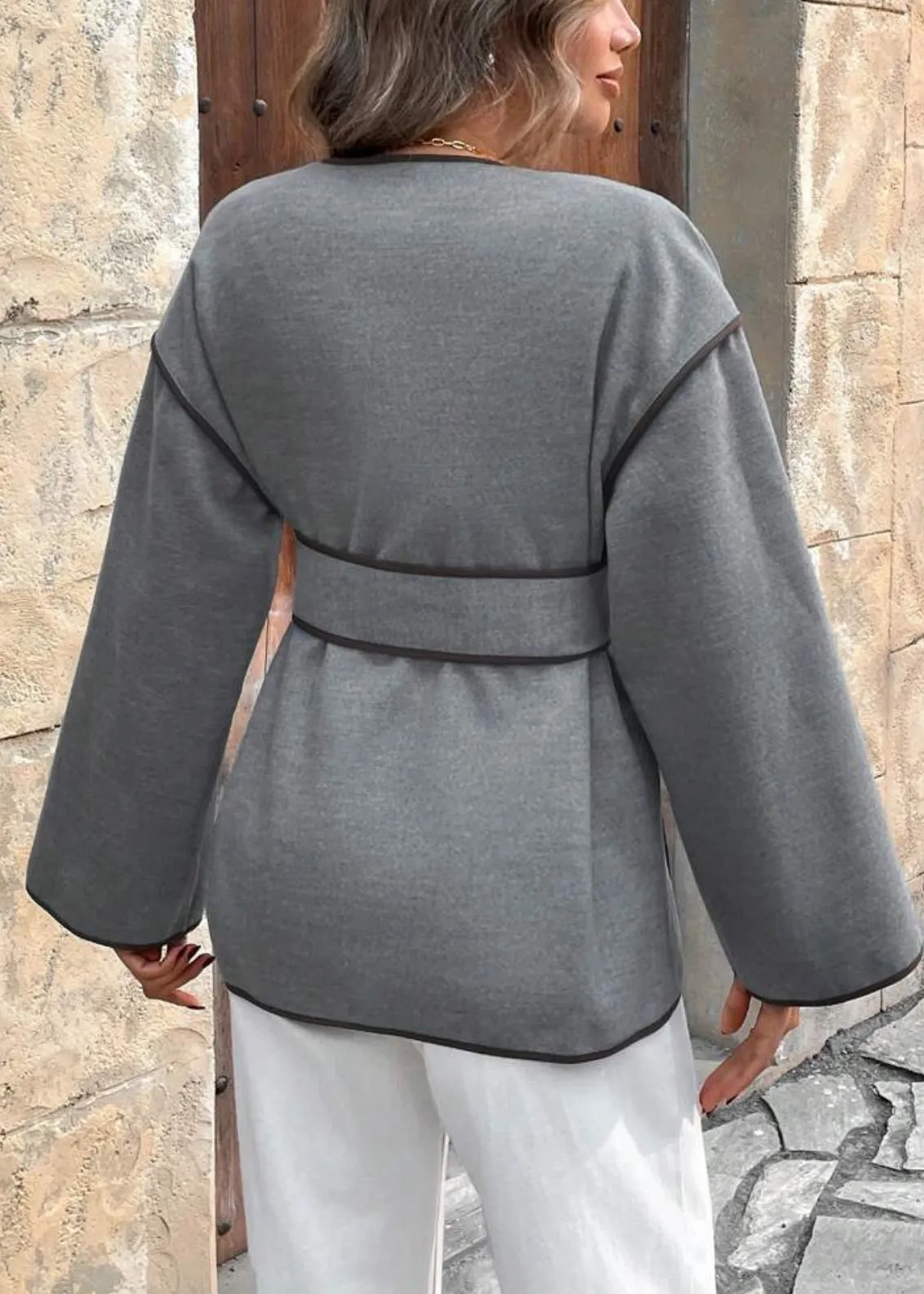Iva Belted Wool Coat