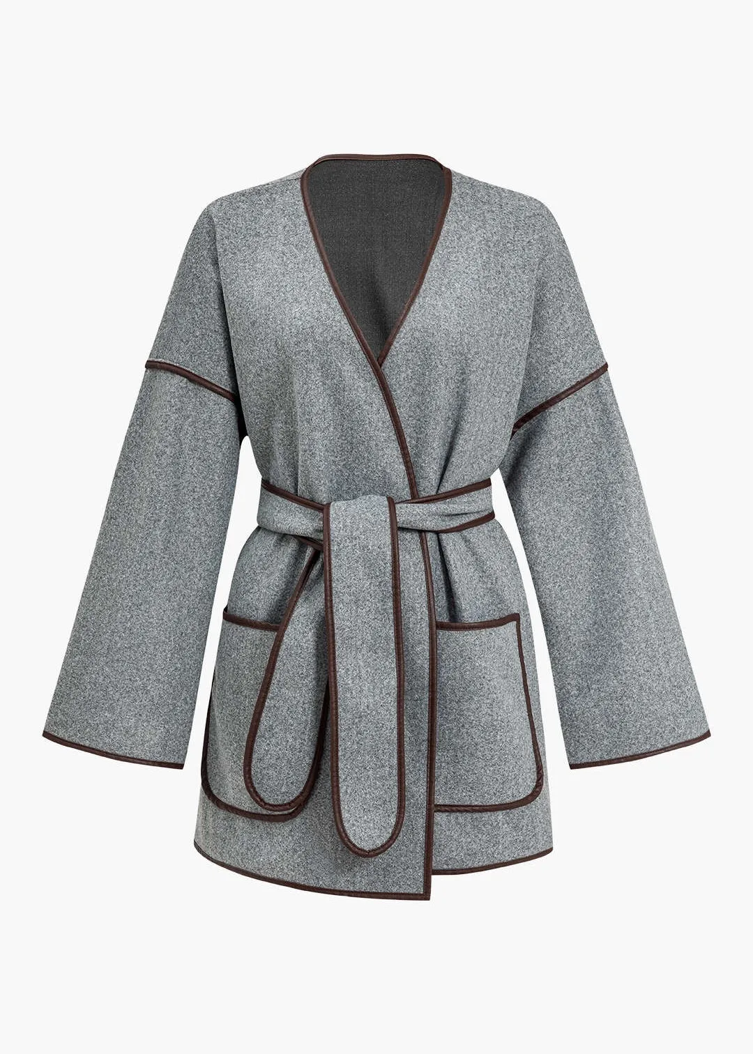 Iva Belted Wool Coat