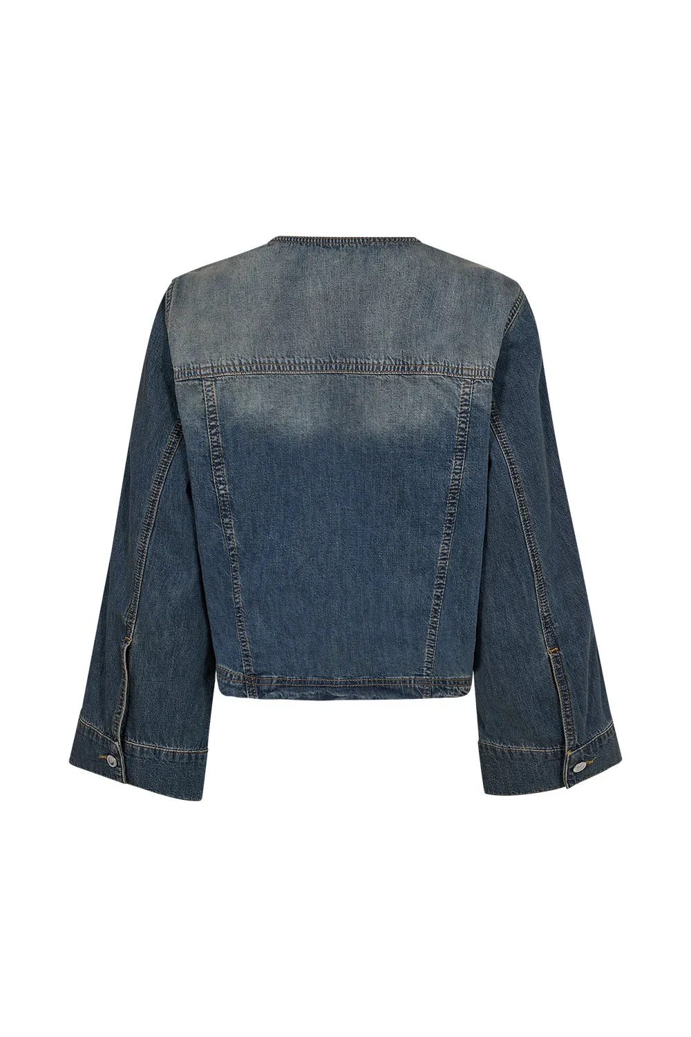 IVY-Jazz Cropped Denim Jacket Wash Melilla
