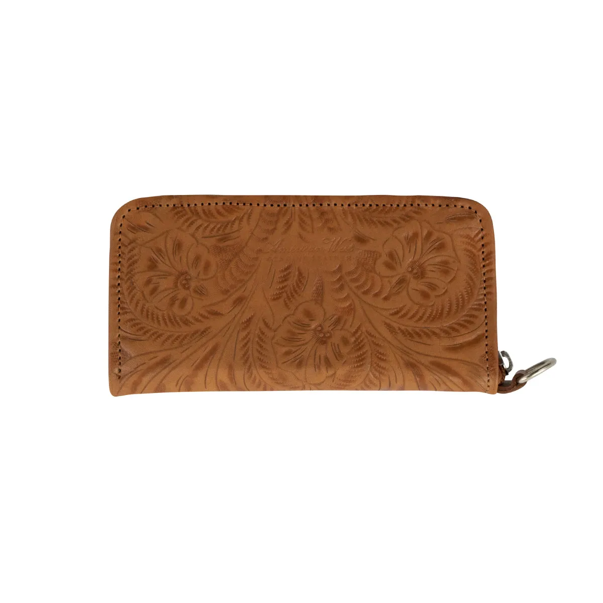 Ladies' Zip-Around Wallets - Natural Tan