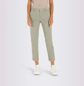 MAC WOMEN'S TURN UP CHINO - DRIED ROSEMARY