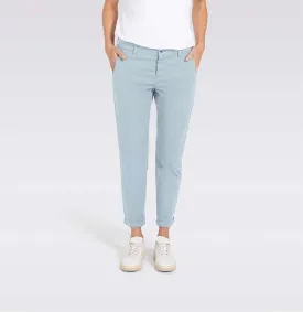 MAC WOMEN'S TURN UP CHINO - ICE BLUE