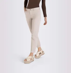 MAC WOMEN'S TURN UP CHINO - IVORY