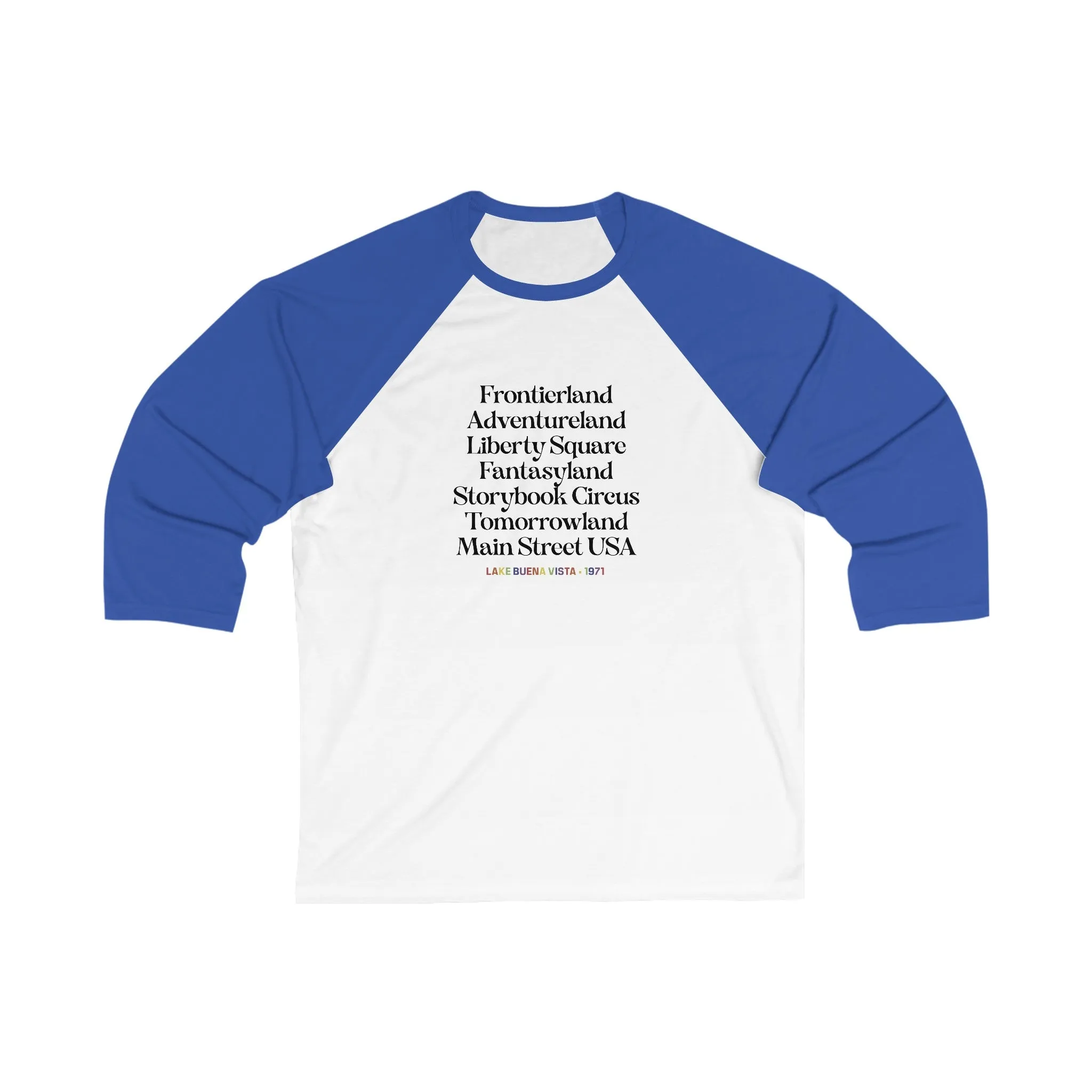 Magical Lands - Unisex 3\4 Sleeve Baseball Tee