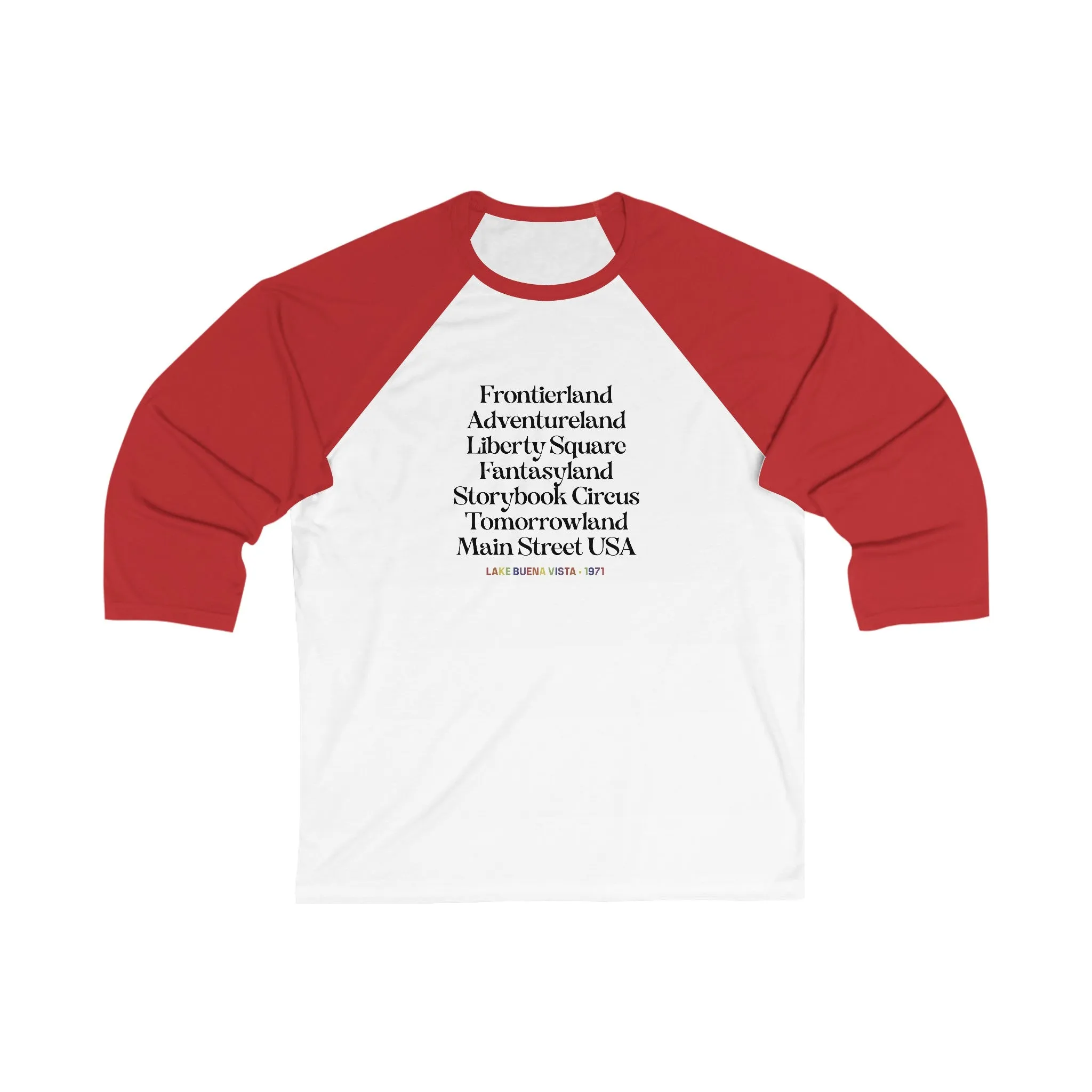 Magical Lands - Unisex 3\4 Sleeve Baseball Tee