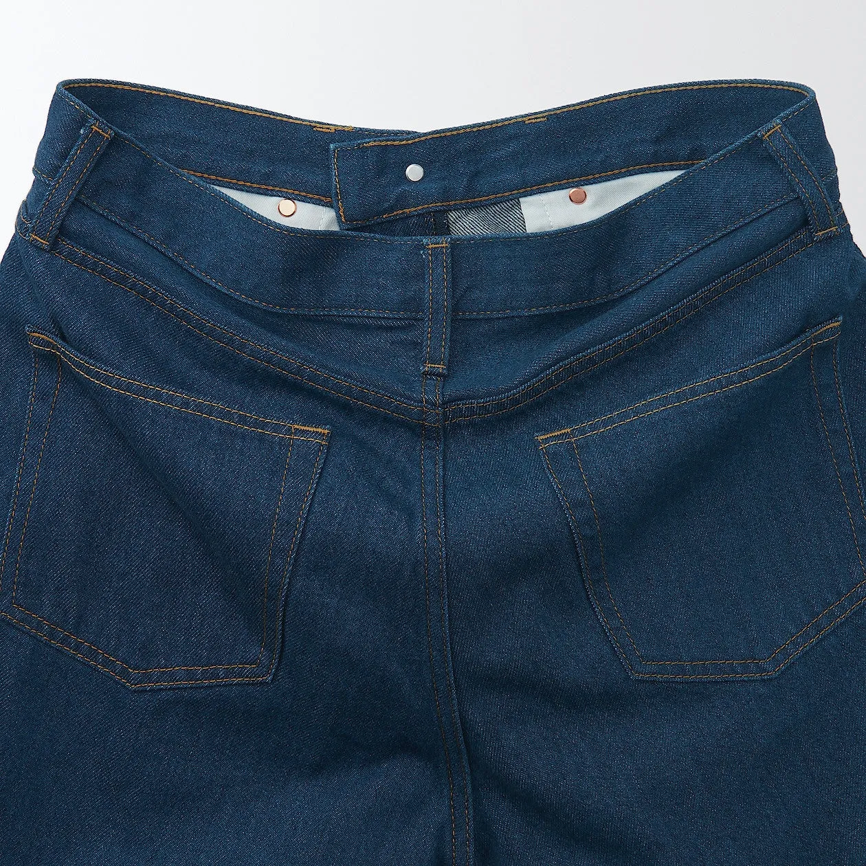 Men's Denim Regular Pants Blue (L 32inch / 82cm)