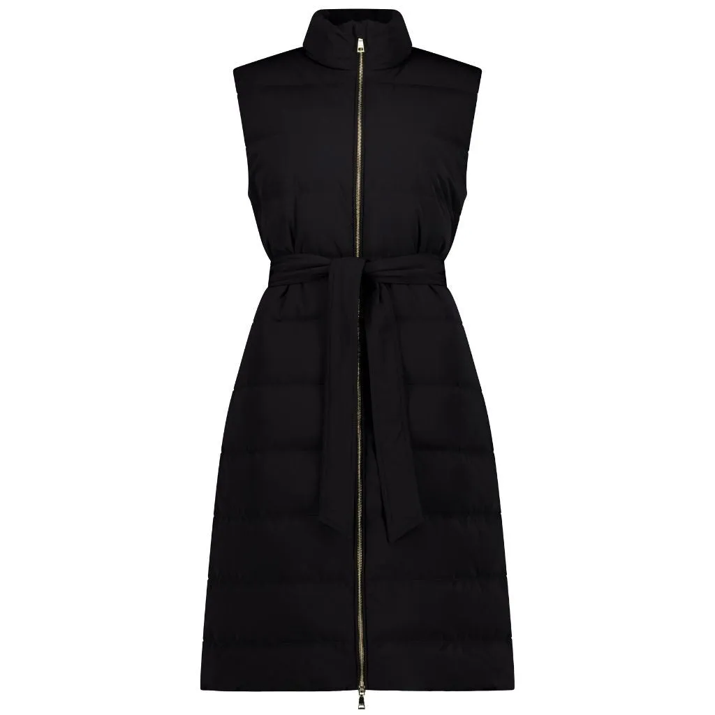 Moke: Bella 90/10 Maxi Vest in Black