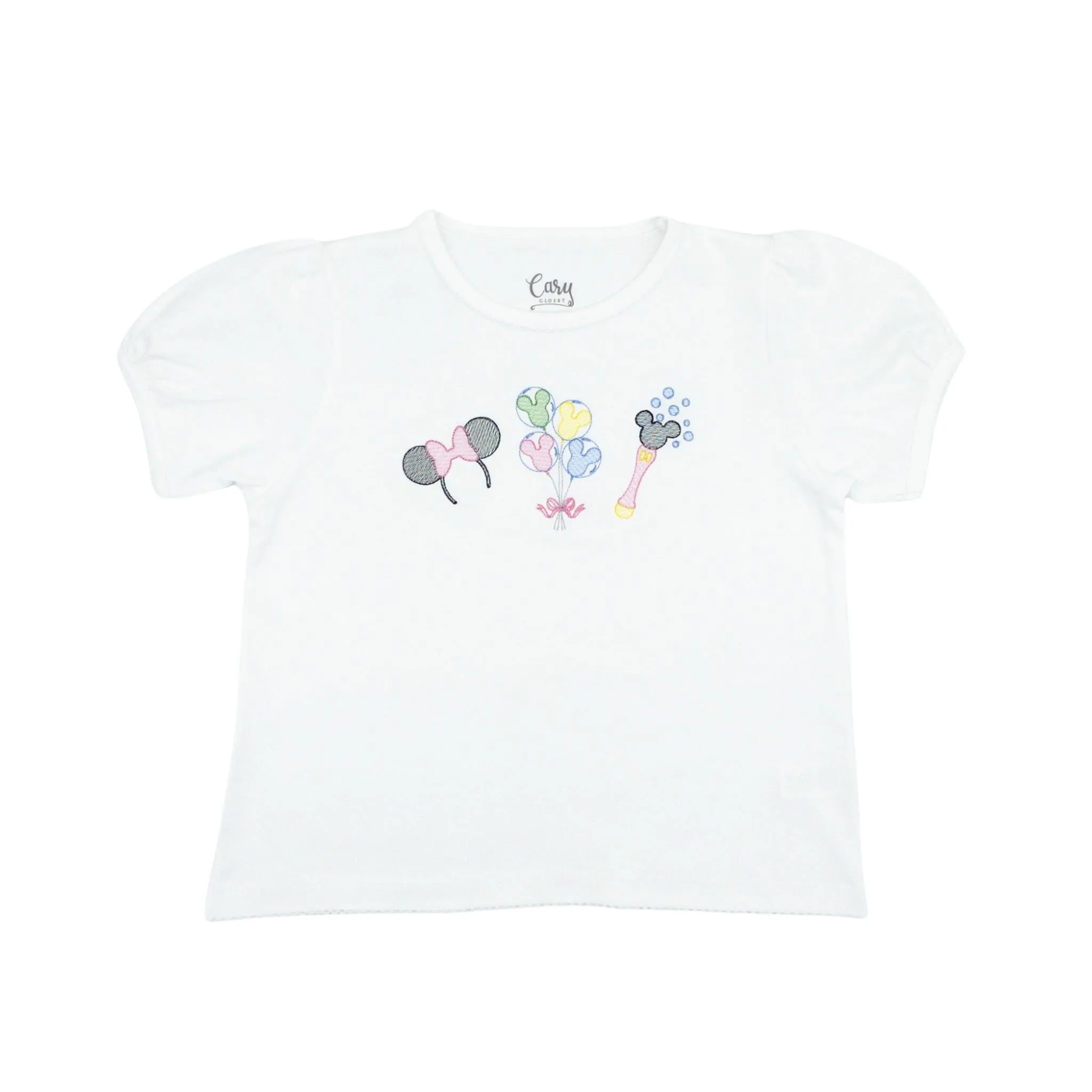Mouse Souvenir Trio Monogram Design