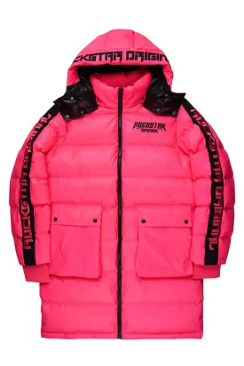Nikita 2.0 Reflective Pink Puffer Jacket