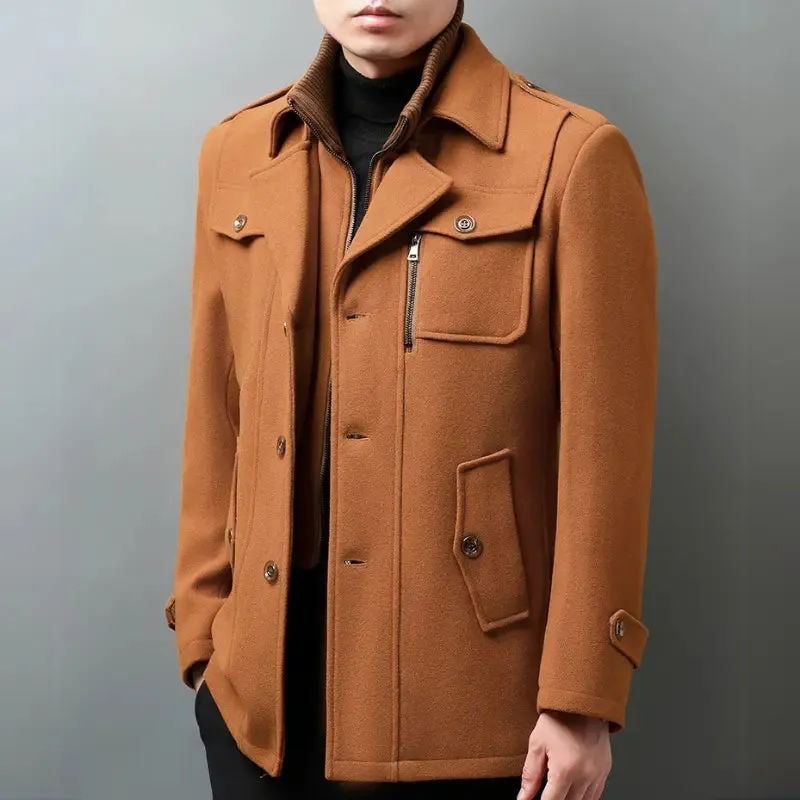 Old Money Two-Piece Winter Coat - Cross & Crown
