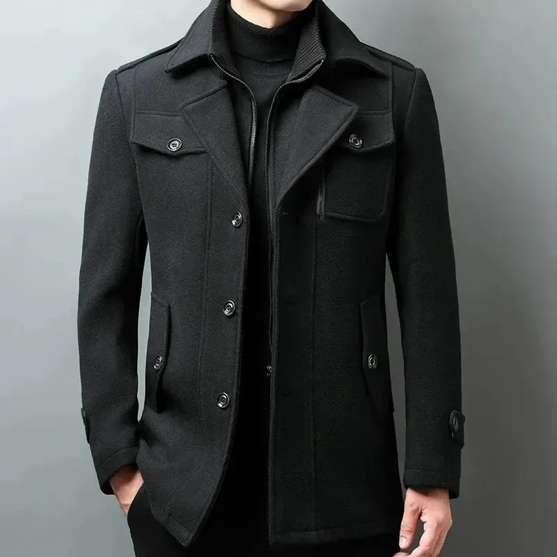 Old Money Two-Piece Winter Coat - Cross & Crown