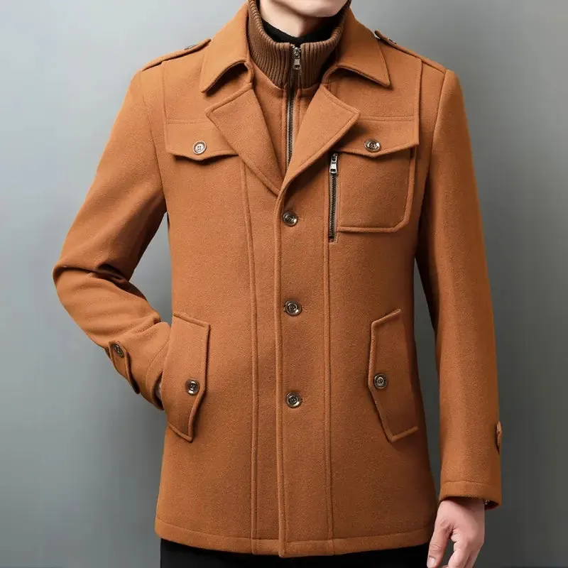 Old Money Two-Piece Winter Coat - Cross & Crown
