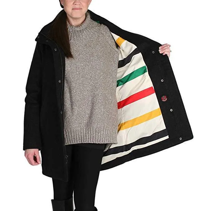 Pendleton Women’s Water Resistants Cascade Wool Campbell Coat