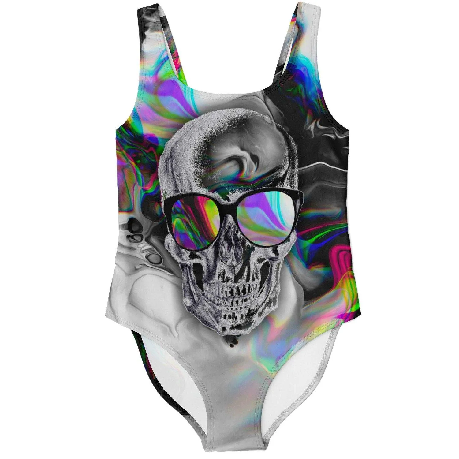 Psychedelic Skull Swimsuit