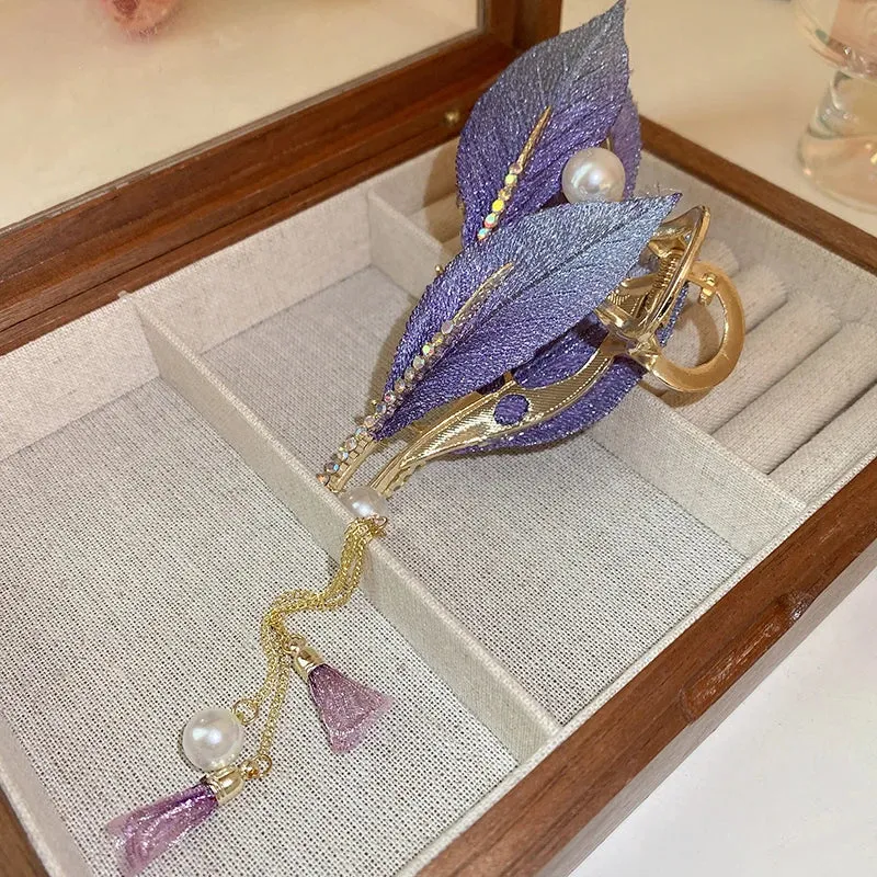 Purple Precious Fairy Hair Clip