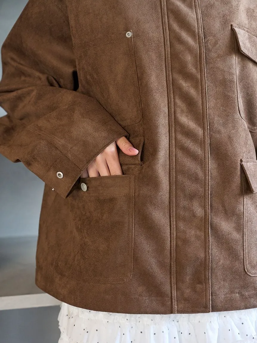 Relaxed Fit Oversized Utility Jacket