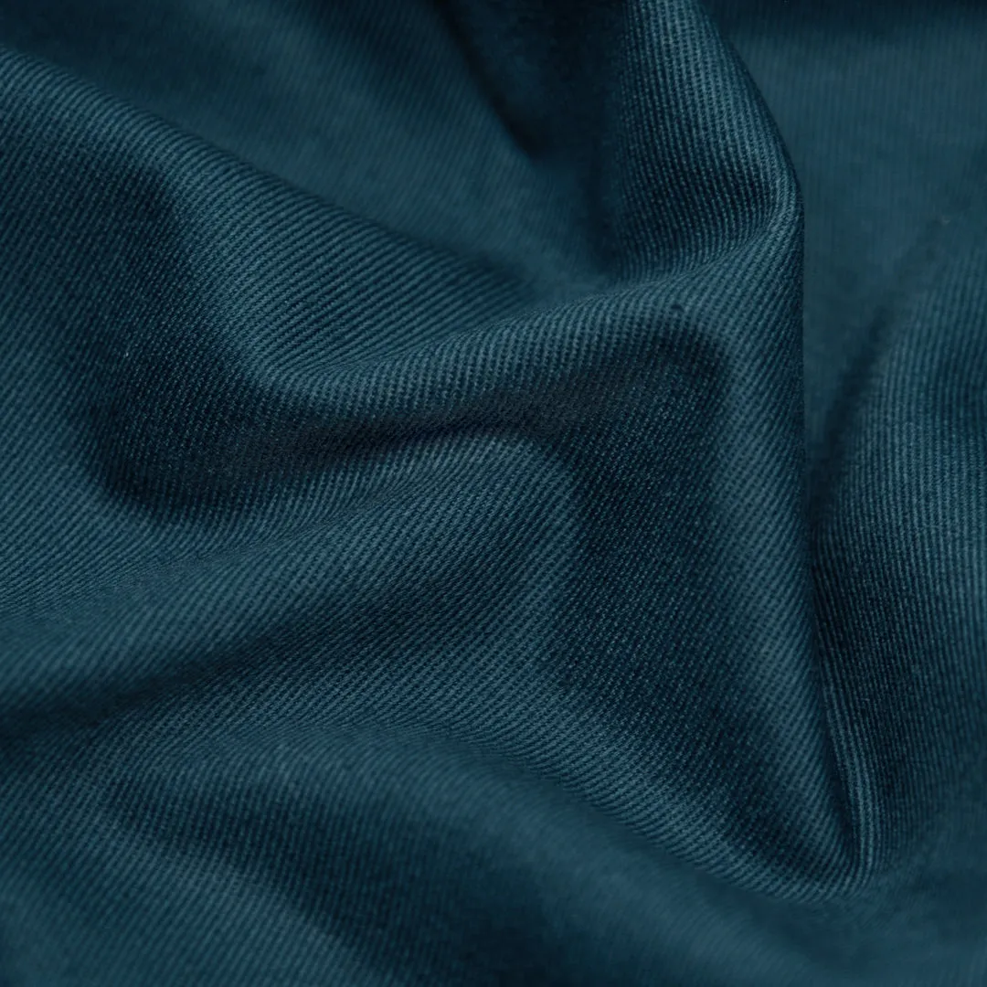 Remnant - 1m - Crisp Cotton Chino Twill - Lagoon