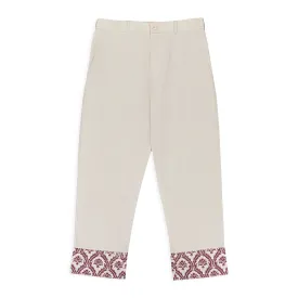 SAWSANAS CHINO GRAY TROUSERS