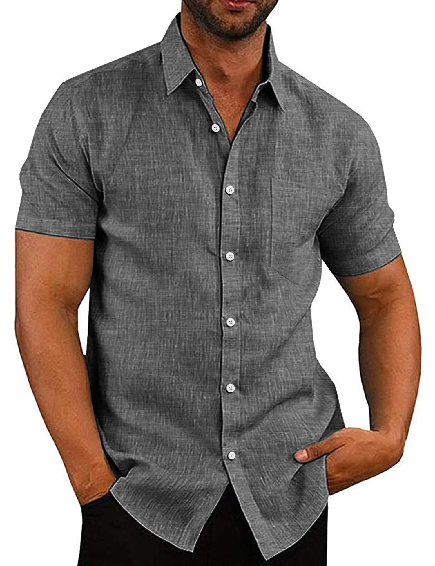 Short Sleeve Casual Shirt (Live Only)