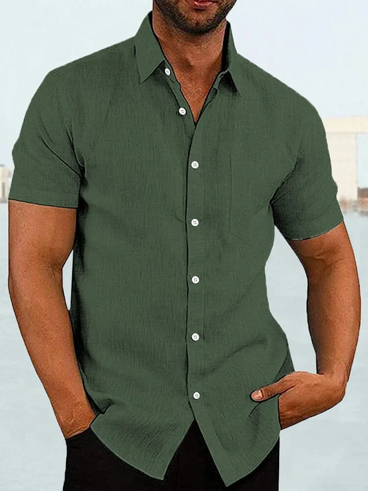Short Sleeve Casual Shirt (Live Only)
