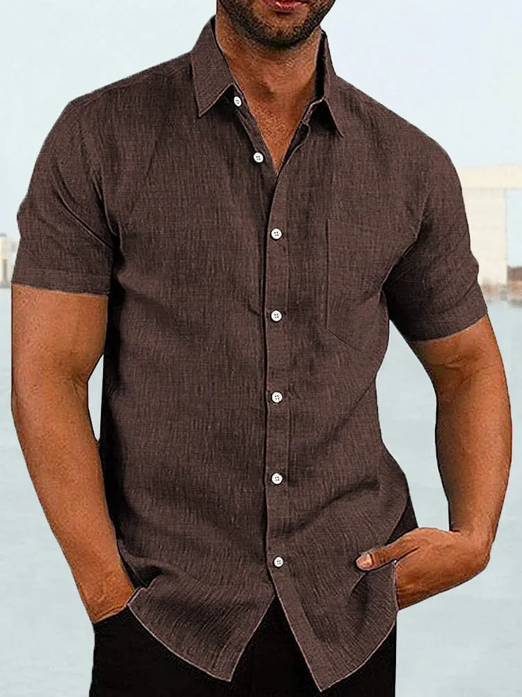 Short Sleeve Casual Shirt (Live Only)