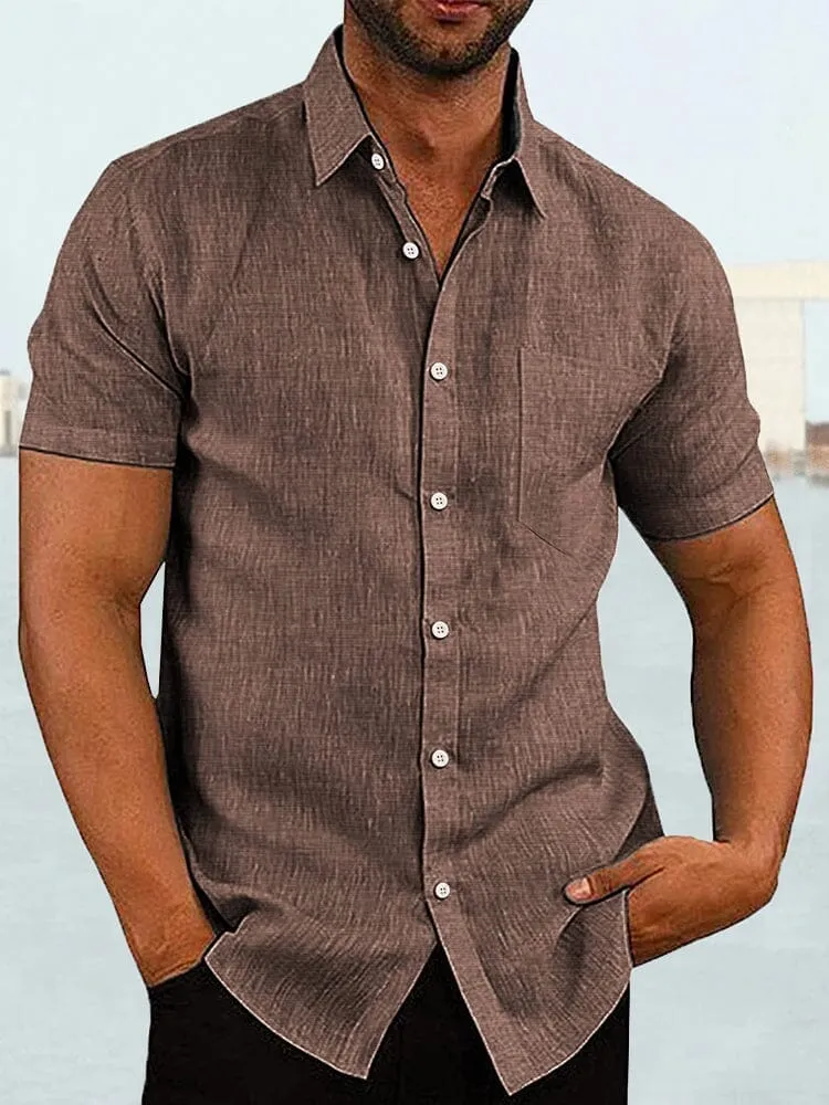 Short Sleeve Casual Shirt (Live Only)