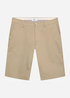 Signature chino short - stone