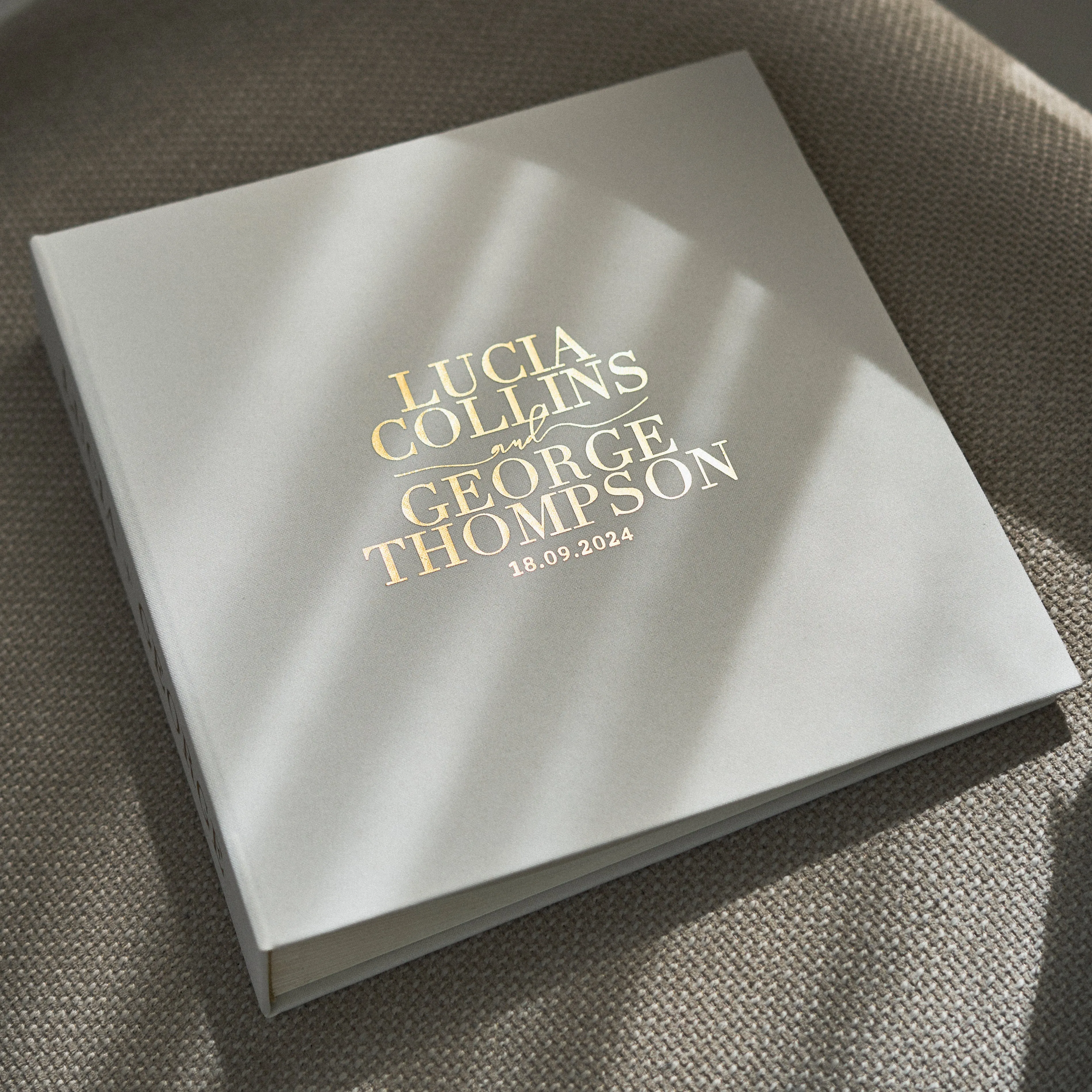 Silky White   Real Gold | Guest Book